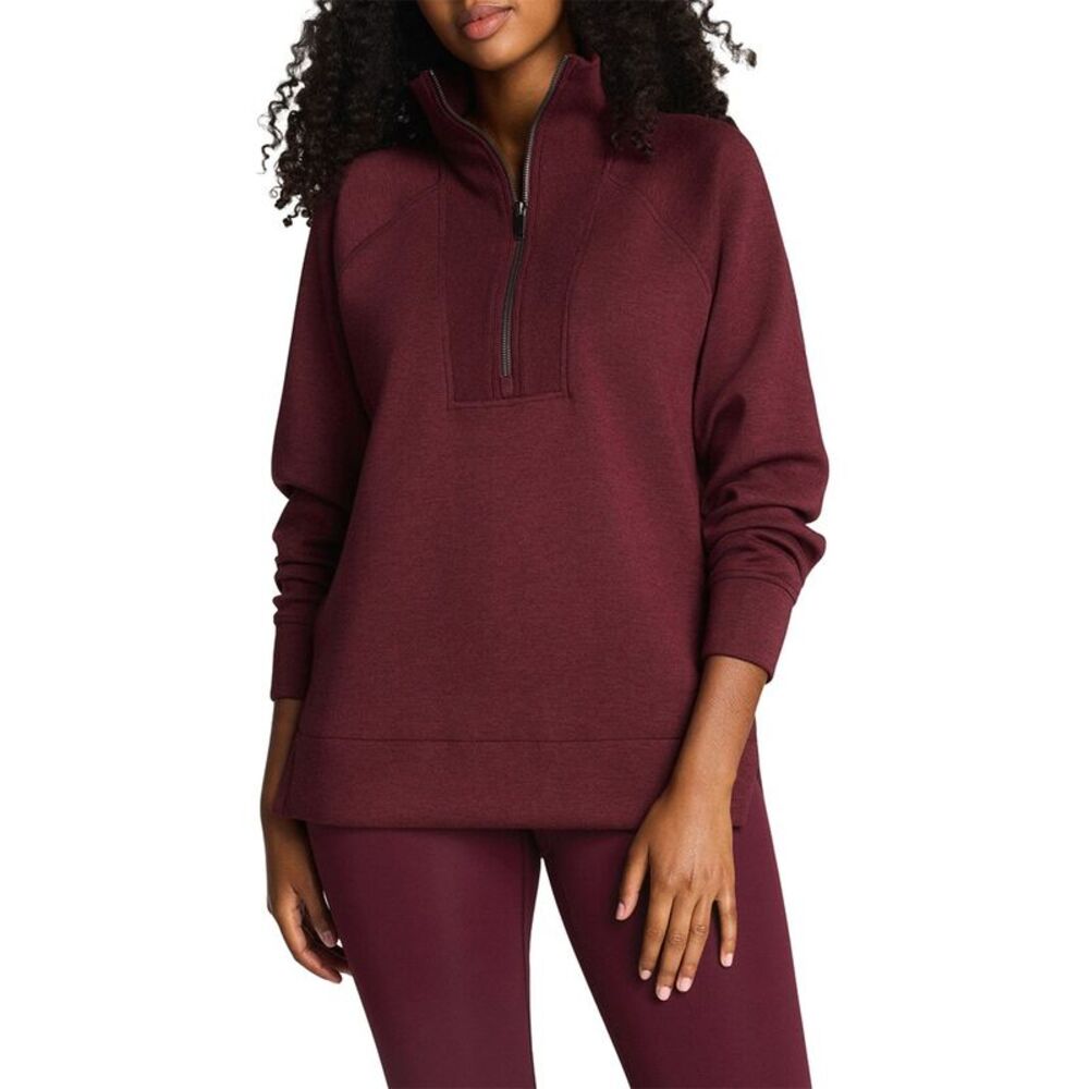 Spanx® Womens  Brushed Half Zip Tunic